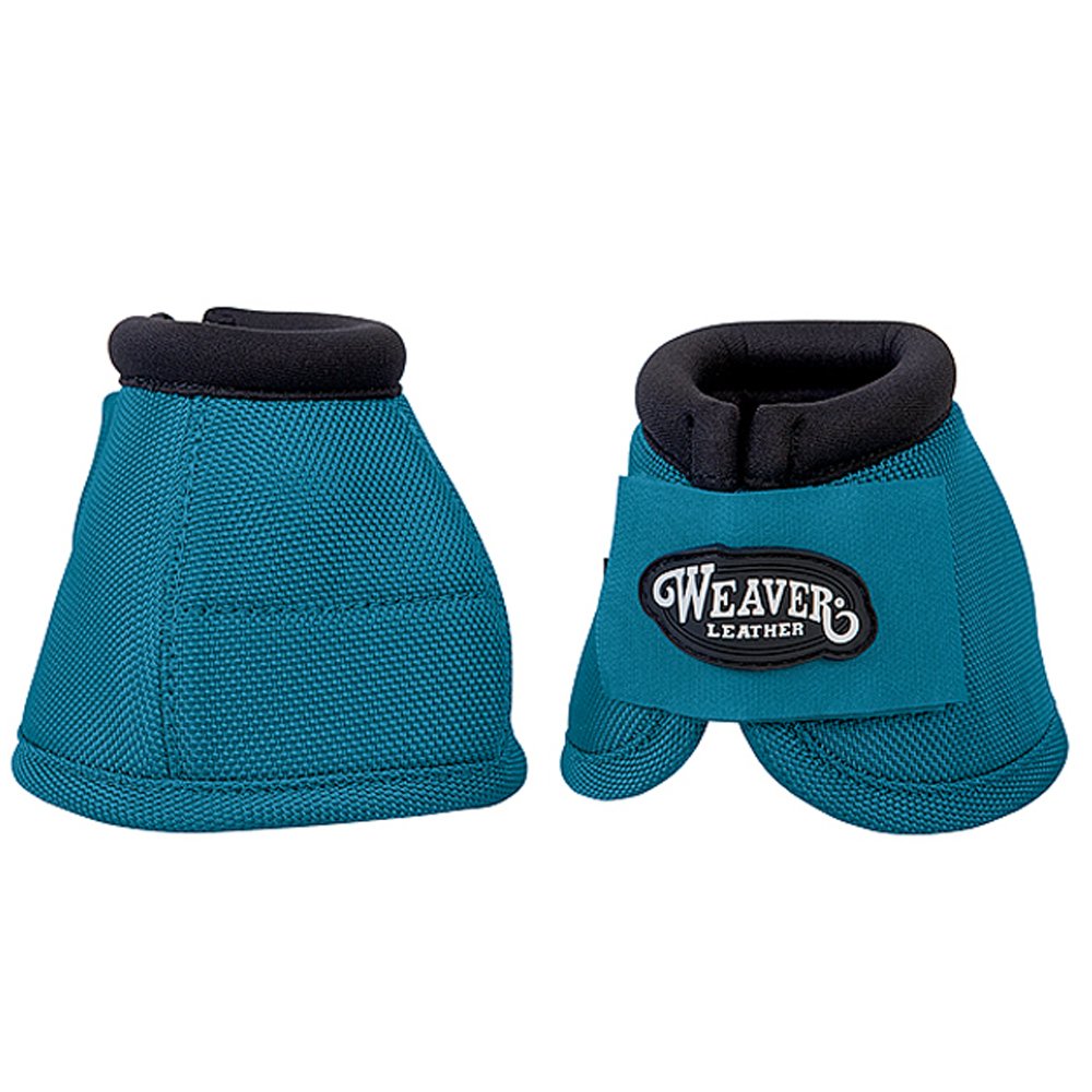 No-Turn Bell Boots for Horses - Weaver Leather Durable Horse Boots for Riding, Training & Protection | Stable, Trail & Show Use
