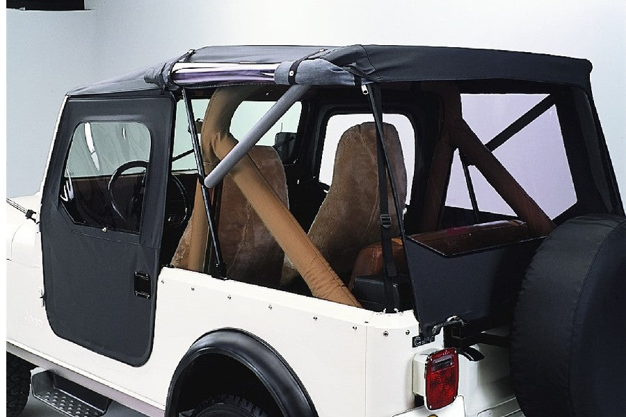 Ford Bronco Bestop Tigertop Soft Top - Black Crush for Jeep CJ7 | Waterproof & Durable Replacement Roof | Perfect for Off-Roading & Outdoor Adventures