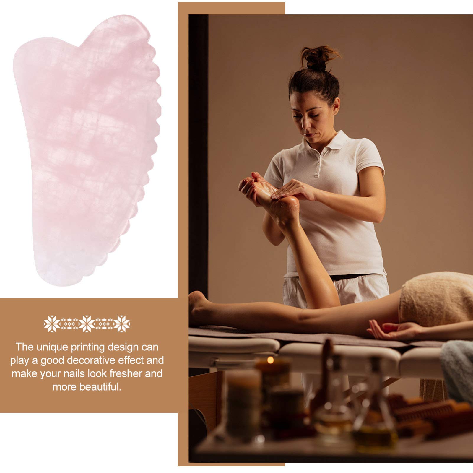 1pc Body Scraping Board - Professional Gua Sha Massage Tool for Relaxation & Pain Relief - Spa, Home Use, Muscle Recovery, Detox & Skincare - Durable Scraper Plate for Face & Body