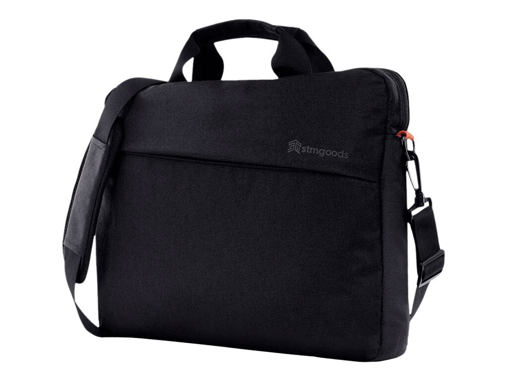 STM Executive Laptop Briefcase 15 Inch - Durable Business Travel Bag for Professionals - Perfect for Office, Commute & Business Trips - Black