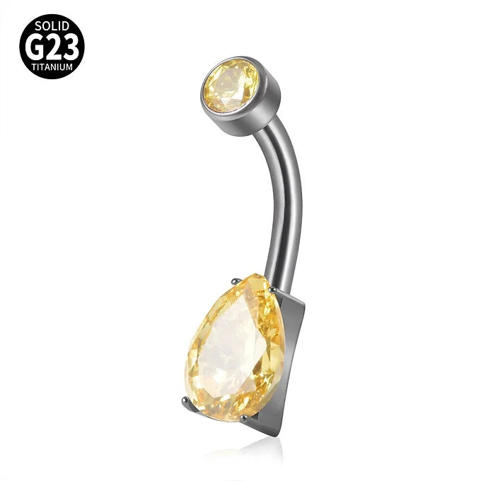 14G Hypoallergenic Belly Button Rings - Surgical Steel Navel Piercing Jewelry for Women | DL049 | Perfect for Everyday Wear, Parties & Beach Outfits