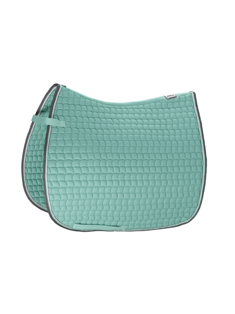 Eskadron Cotton Contrast Saddle Pad - Breathable Equestrian Riding Pad for Horses - Perfect for Dressage, Jumping & Trail Riding