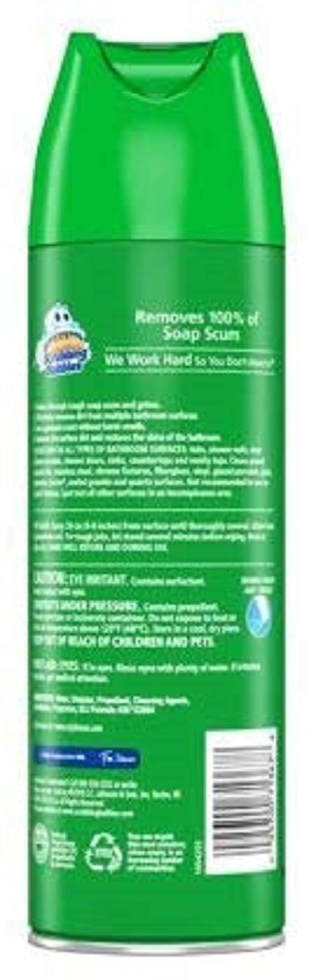 Scrubbing Bubbles Disinfectant Bathroom Cleaner Spray - Kills 99.9% Germs - Fresh Scent - Pack of 4 - Ideal for Toilets, Showers, Sinks & Bathtubs