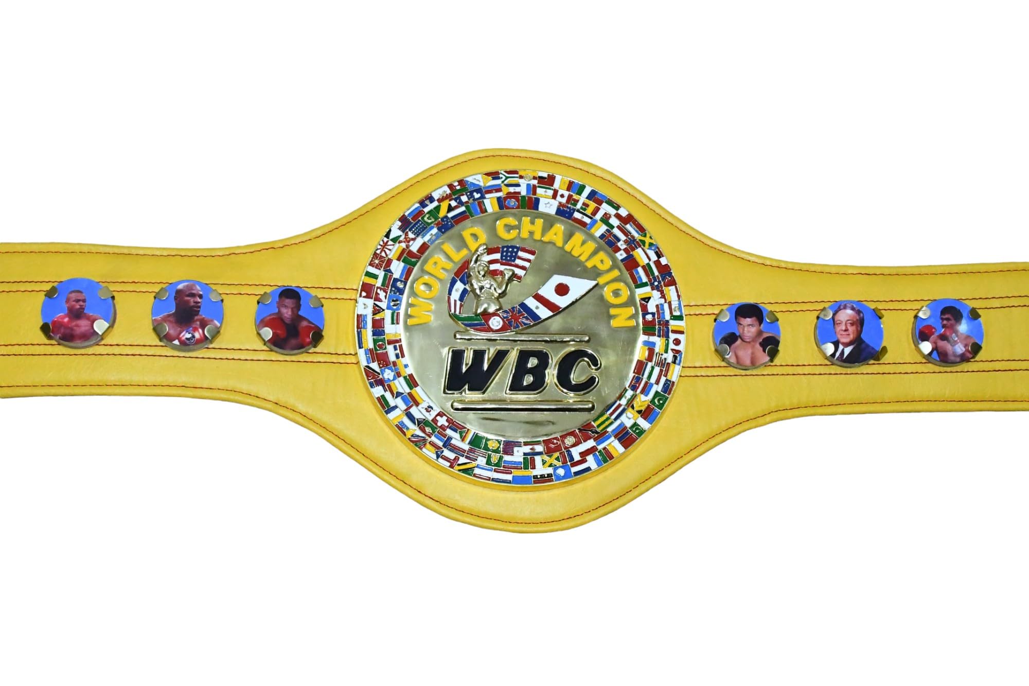 Authentic WBC Championship Boxing Belt 3D Replica - Official Green Title Belt for Adults | Perfect for Boxing Fans, Collectors & Sports Memorabilia Displays