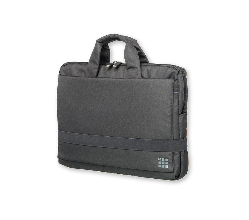 Premium Moleskine Horizontal Device Bag for iPad, Laptop & Tech Accessories - Payne's Grey - Perfect for Work, Travel & Daily Commute
