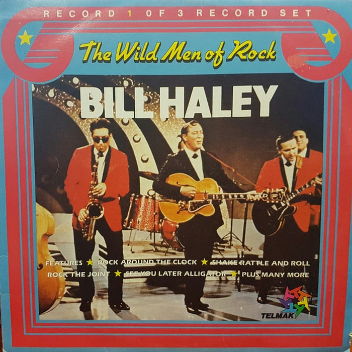 Bill Haley – The Wild Men of Rock Bill Haley (E/E) - Vintage Rock Music Album for Collectors & Music Lovers - Perfect for Home Listening & Retro Music Parties