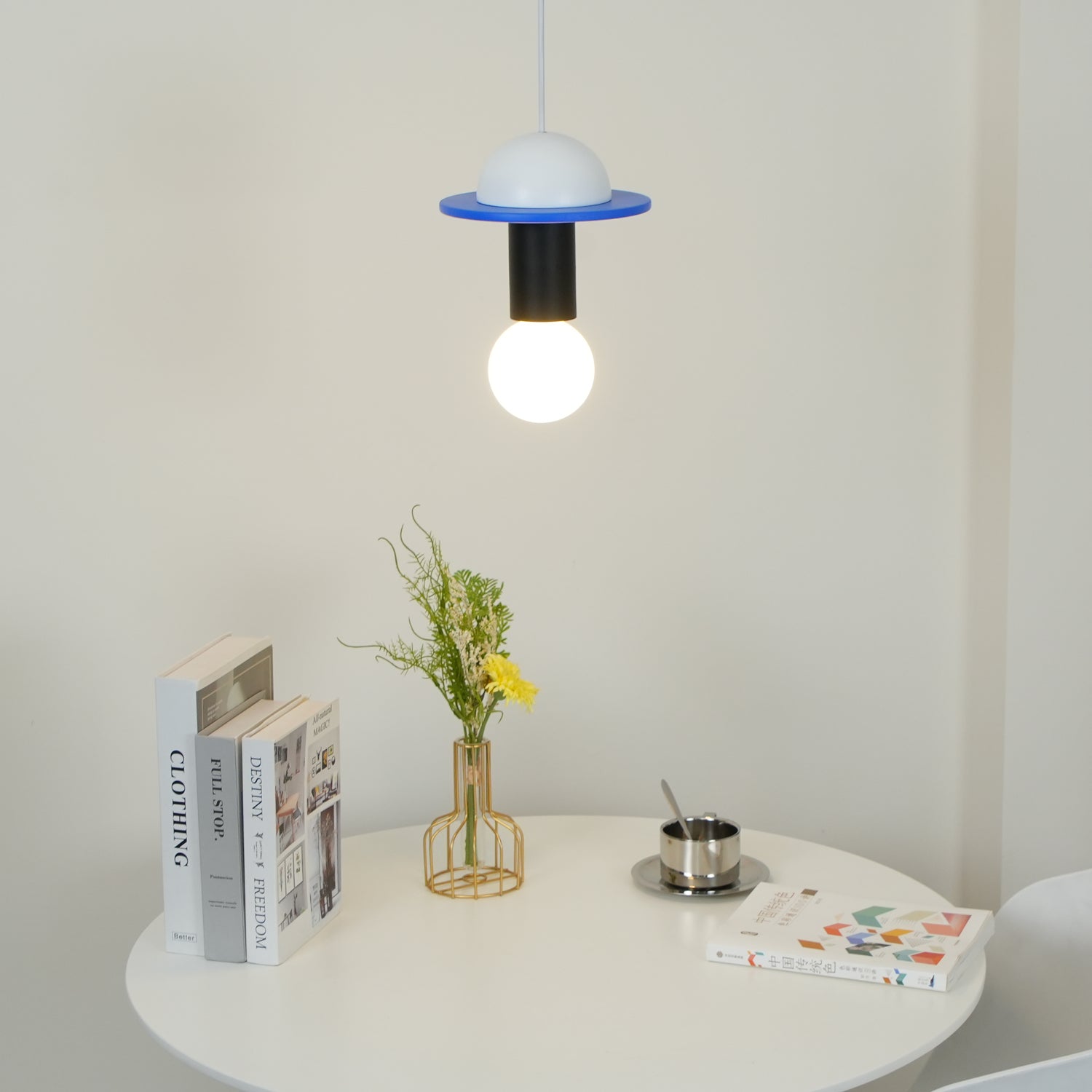 Modern Geometric Building Blocks Pendant Light - Stylish Ceiling Lamp for Living Room, Bedroom & Dining Room - Perfect for Home Decor & Interior Design