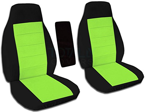 Black and Lime Green
