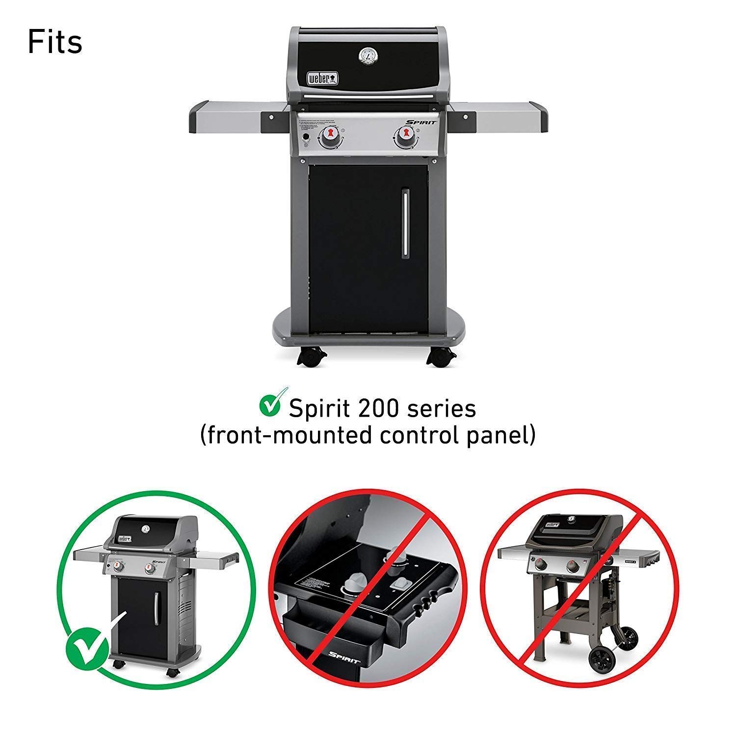 Uniflasy 7637 17.5 Inch Stainless Steel Grill Cooking Grates & Griddle with Warming Rack - Compatible with Weber Spirit 200 Series (E210, E220, S210, S220) - Perfect for Backyard BBQs, Camping & Outdoor Cooking