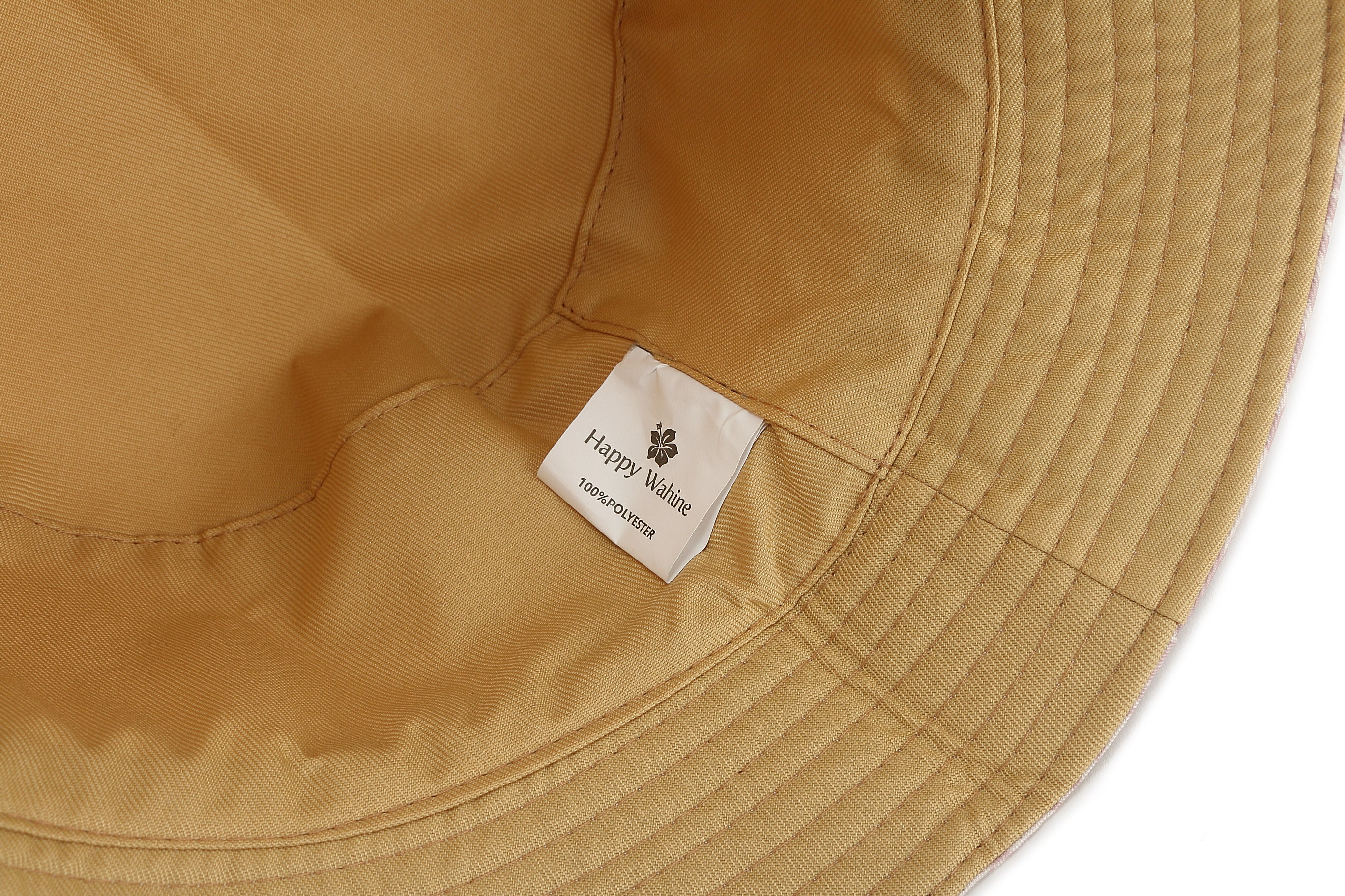 Quilted Bucket Hat for Women & Men - Beige Sun Hat for Outdoor Activities, Beach, Hiking & Travel