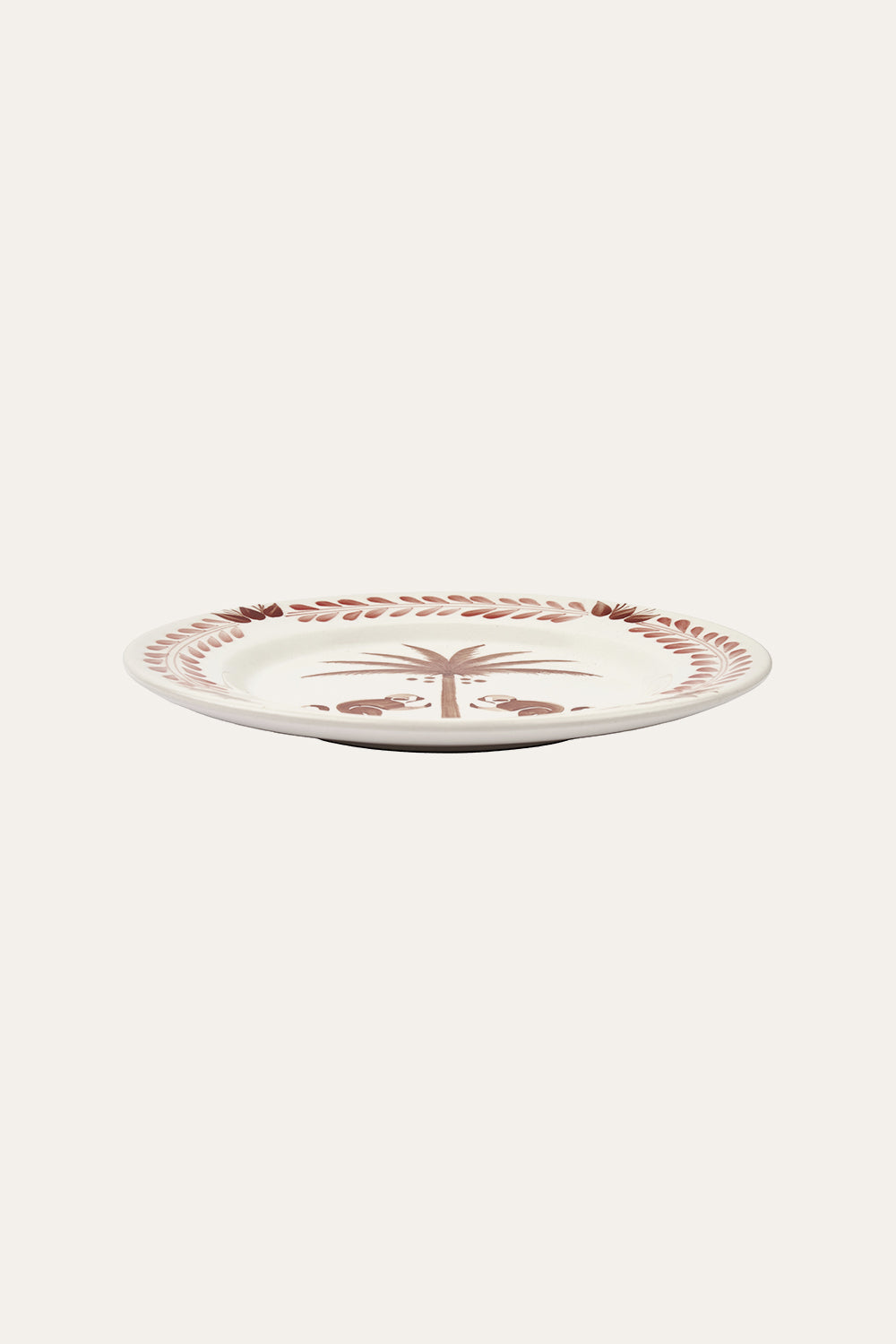 Saimiri 2-Piece Dessert Plate Set - Elegant Porcelain Small Plates for Cake, Cookies & Snacks - Perfect for Tea Parties, Dessert Buffets & Home Decor