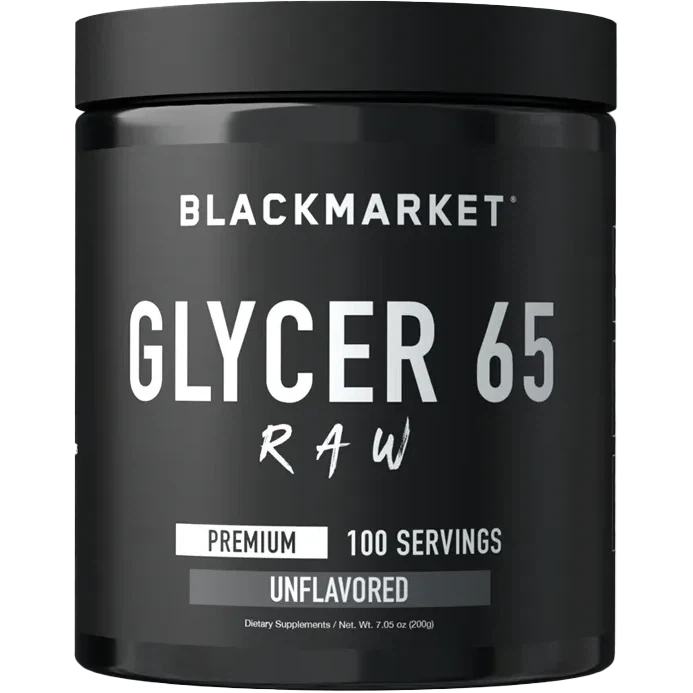 Blackmarket RAW GLYCER 65 - Premium Glycerin for DIY Skincare, Soap Making & Vape Juice | Best for Homemade Cosmetics, E-Liquids & Hair Care Products