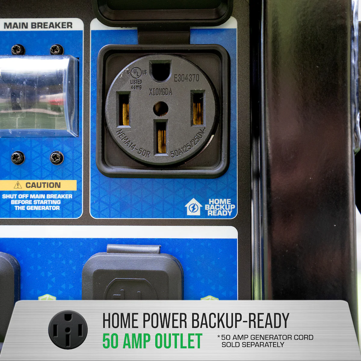 DuroMax XP15000HXT 12000W/15000W Tri-Fuel Portable Generator - Gasoline/Propane/Natural Gas with CO Alert & Remote Start - Ideal for Home Backup Power, Camping & Emergency Use