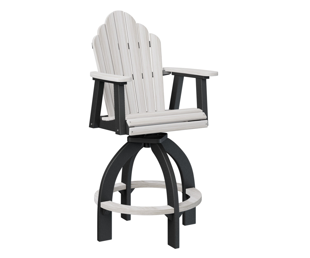 Berlin Gardens Cozi Back Swivel 30 XT Chair - Heavy Duty Outdoor Patio Furniture with Weather-Resistant Steel Frame - Perfect for Backyard, Deck, Garden & Poolside Relaxation