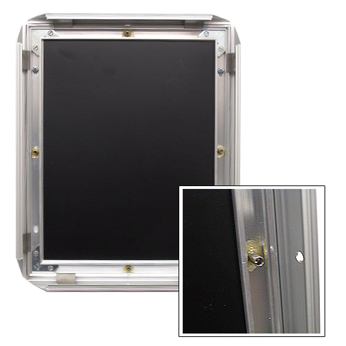 40x60 Extra Large & Deep Poster Snap Frame with Security Screws - Perfect for Mounted Graphics, Trade Shows, and Art Displays