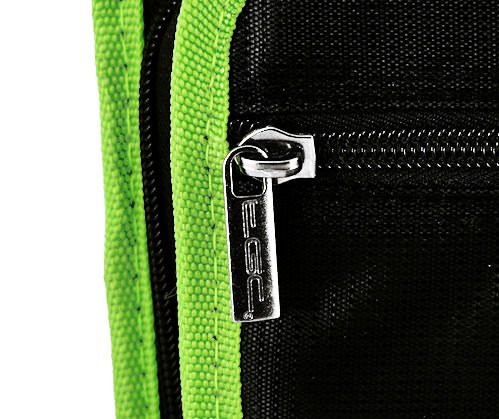 Premium Electric Green & Black Twin Compartment Shoulder Bag for Amazon Kindle Fire Tablet - Protective Case & Travel Accessories - Perfect for Commuting, Travel, and Daily Use