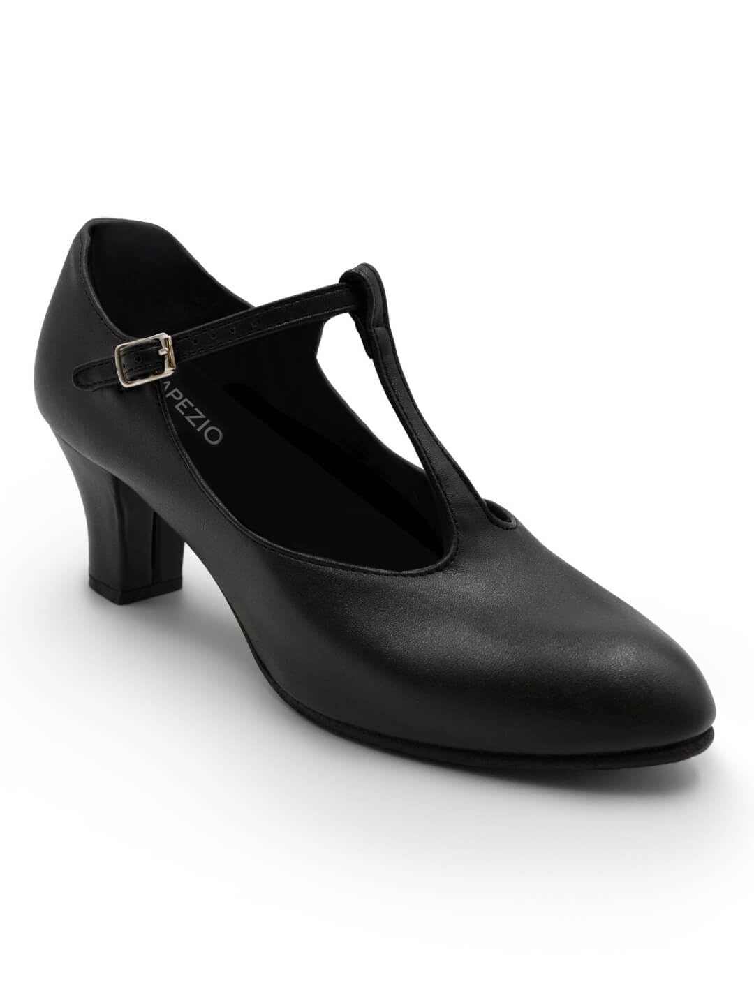 Capezio Women's Jr. Footlight T-Strap Dance Shoes - Jazz, Tap & Ballet Shoes for Performances & Practice | Perfect for Dance Recitals, Competitions & Studio Classes