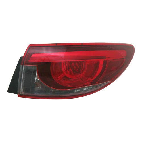 2016-2017 Mazda 6 Sedan LED Rear Tail Light Lamp - Right Passenger Side Replacement | Perfect for Night Driving & Enhanced Vehicle Safety