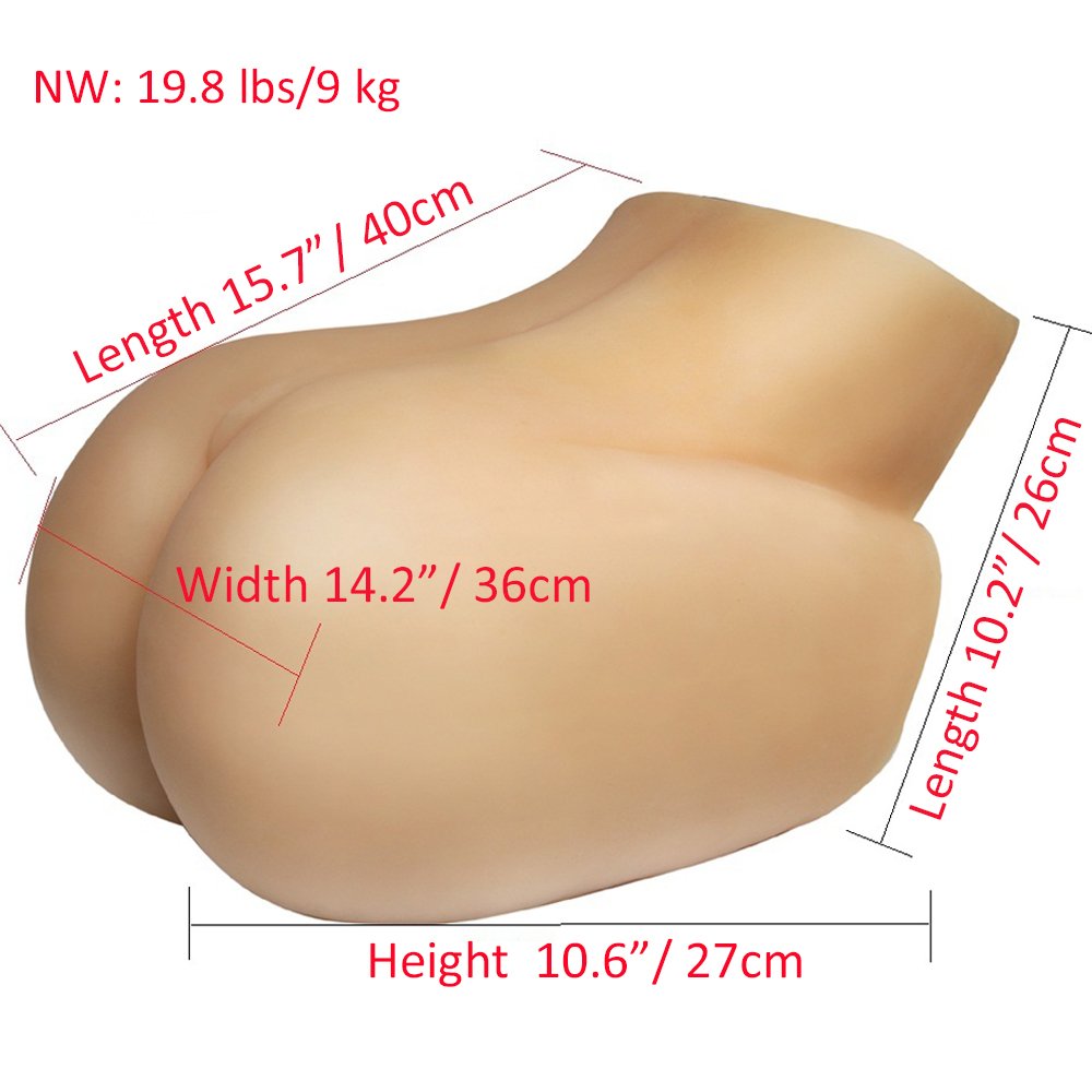 Realistic Silicone Male Masturbator - Lifelike Artificial Pussy & Ass Sex Toy for Men | Discreet Solo Pleasure & Stress Relief at Home