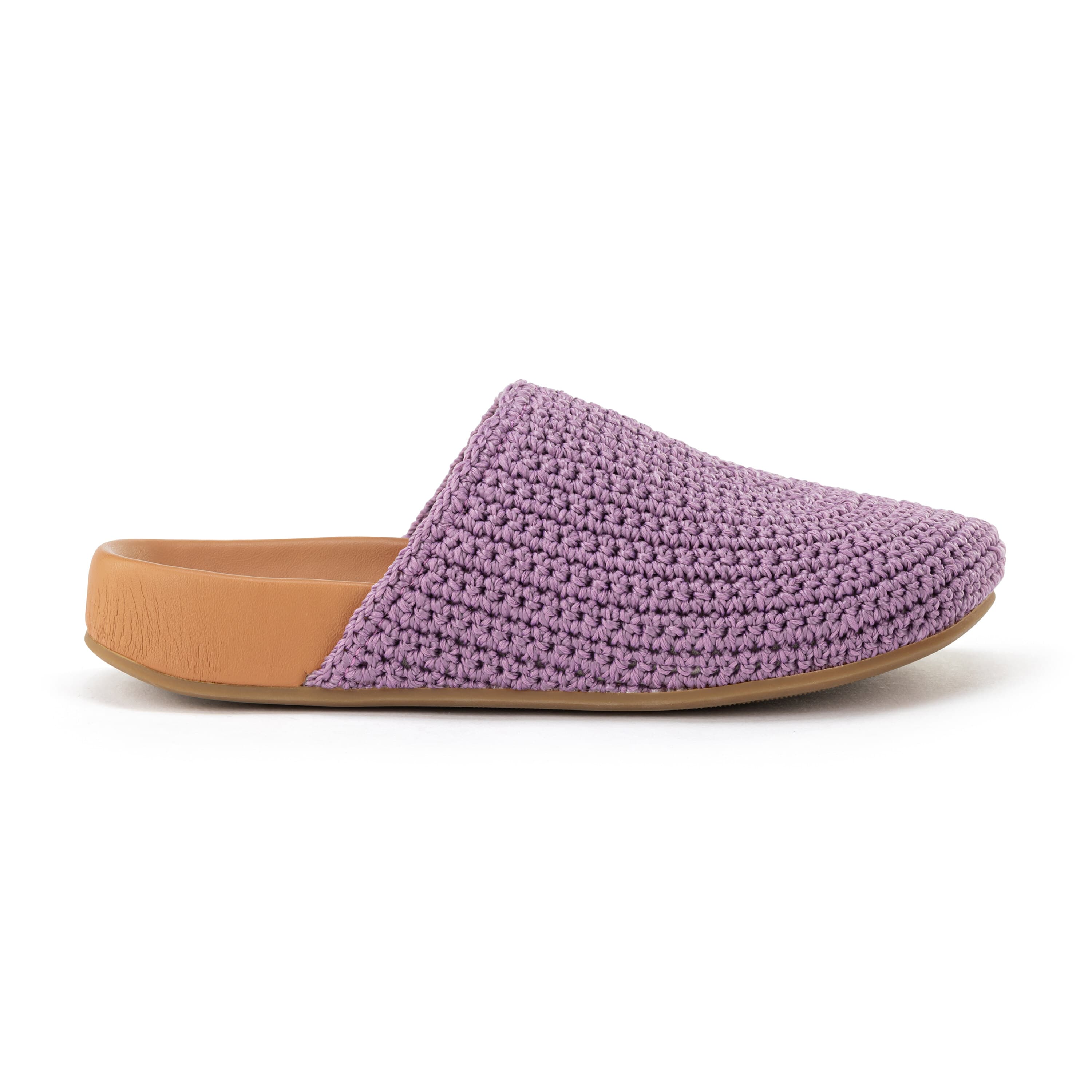 Bolinas Clog Kids Hand Crochet Heather - Comfortable & Stylish Crochet Clogs for Toddlers & Children - Perfect for Playtime, Beach & Casual Wear
