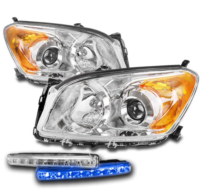 Chrome Projector Headlights with 6