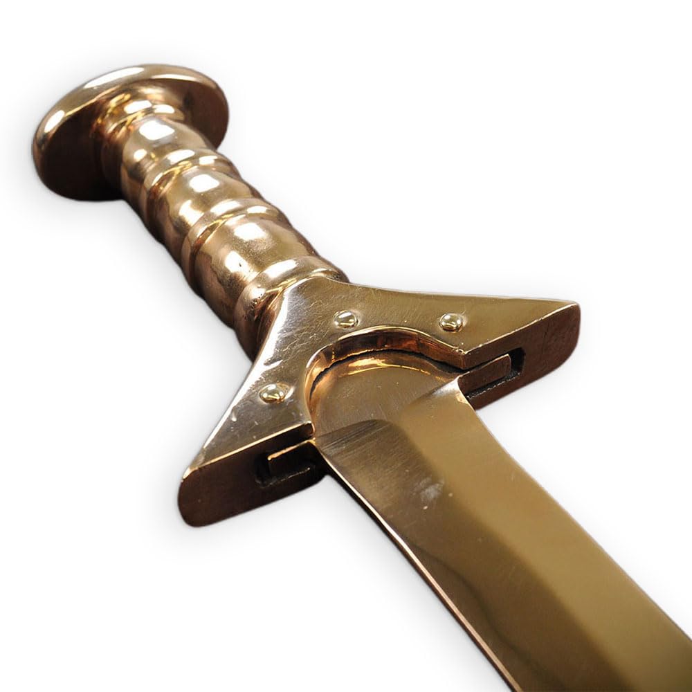Celtic Bronze Sword - 27 Inch Blade - Deepeeka - Historical Replica for Collectors, Cosplay & Medieval Decor