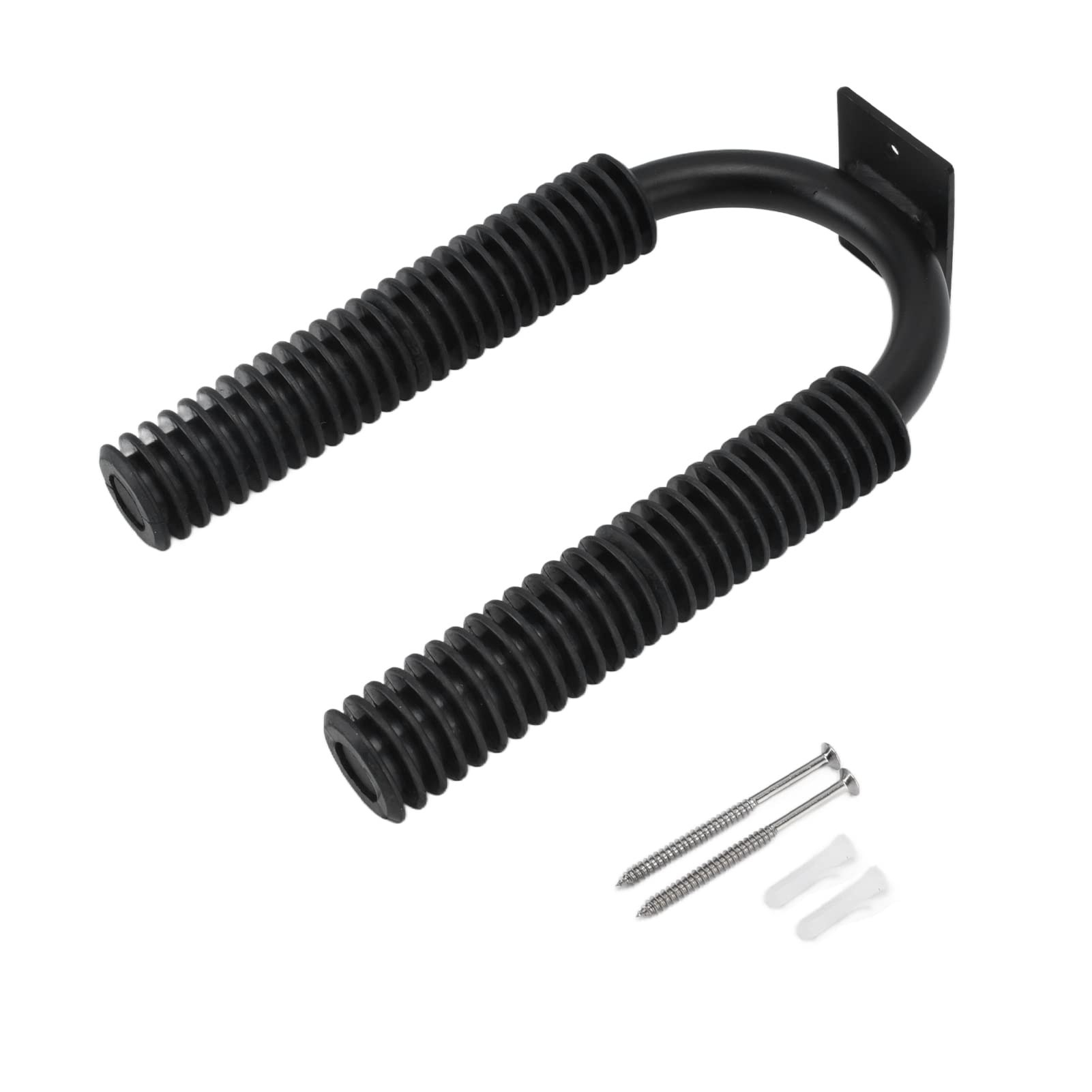 Teamsky Wall Mounted Kayak Paddle Holder - Heavy Duty Stainless Steel Storage Rack with Screws (20KG Capacity) - Perfect for Garage, Boat House & Outdoor Paddle Organization