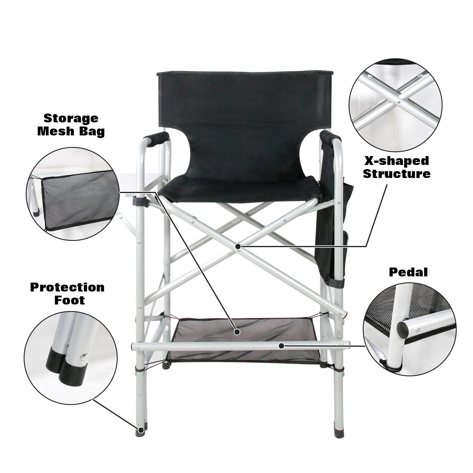 Professional Makeup Artist Chair 45.6