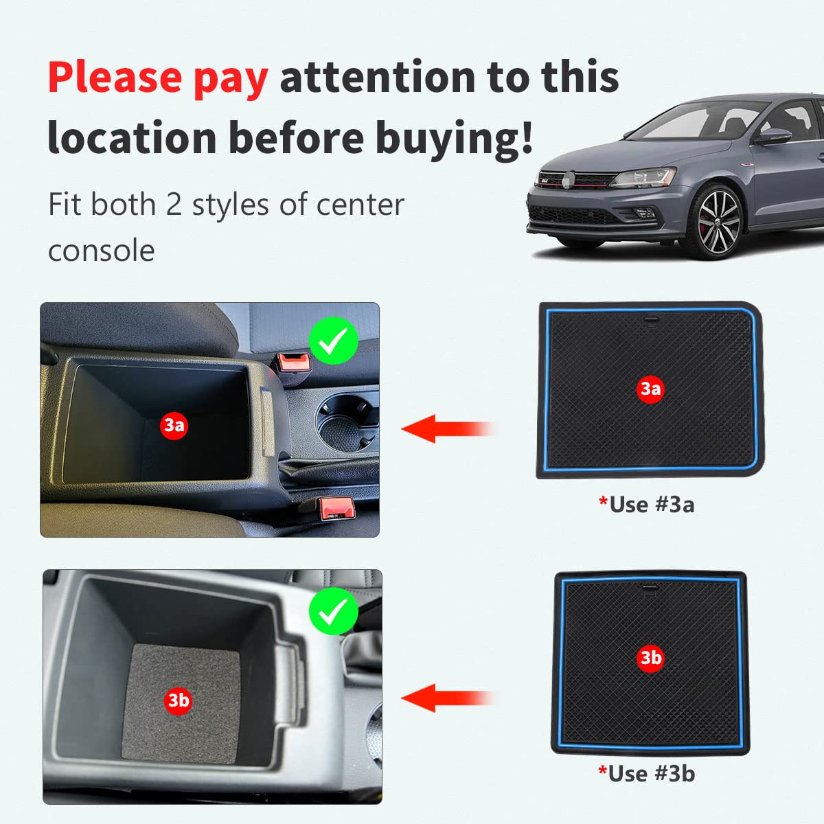 **Auovo Custom Fit Car Floor Mats for Volkswagen Jetta 2013-2018 - 10-Piece Set, Anti-Slip Dustproof Door & Cup Holder Liners, Interior Accessories (Blue) - Perfect for Daily Commute & Road Trips**