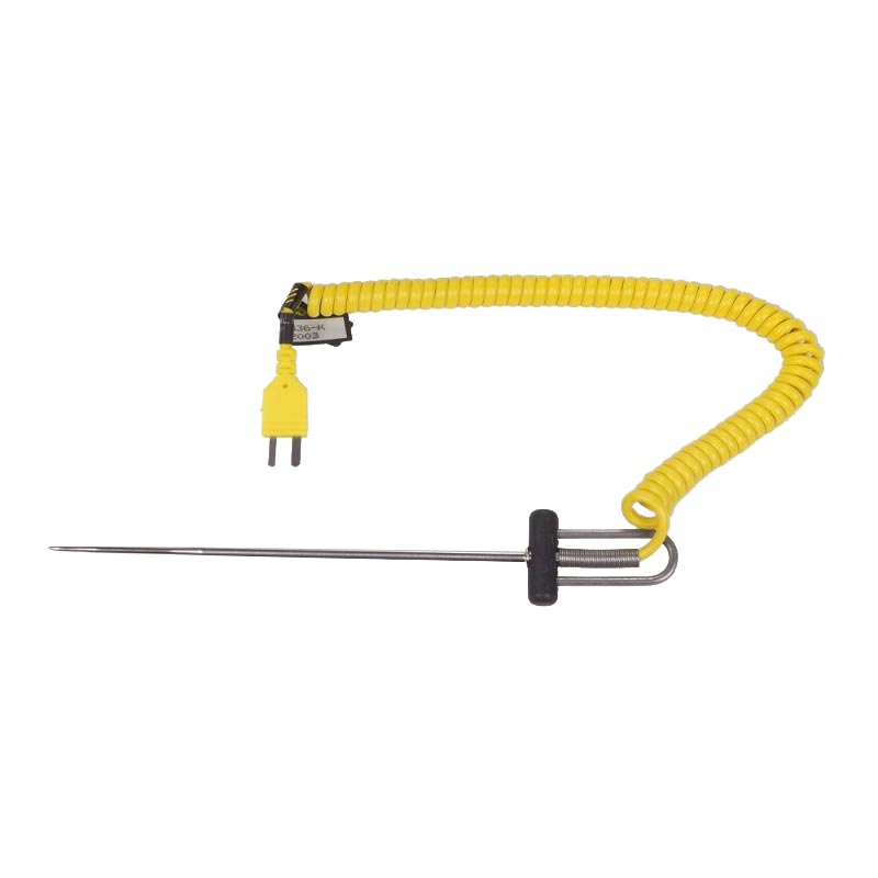 Cooper Atkins 50336 K DuraNeedle Needle Tip Probe with Coil Cable - 6