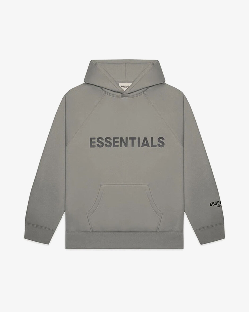 FOG ESSENTIALS SS20 Hoodie with Silicon Applique Logo - Streetwear Fashion for Men & Women | Perfect for Casual Wear, Gym, and Outdoor Activities