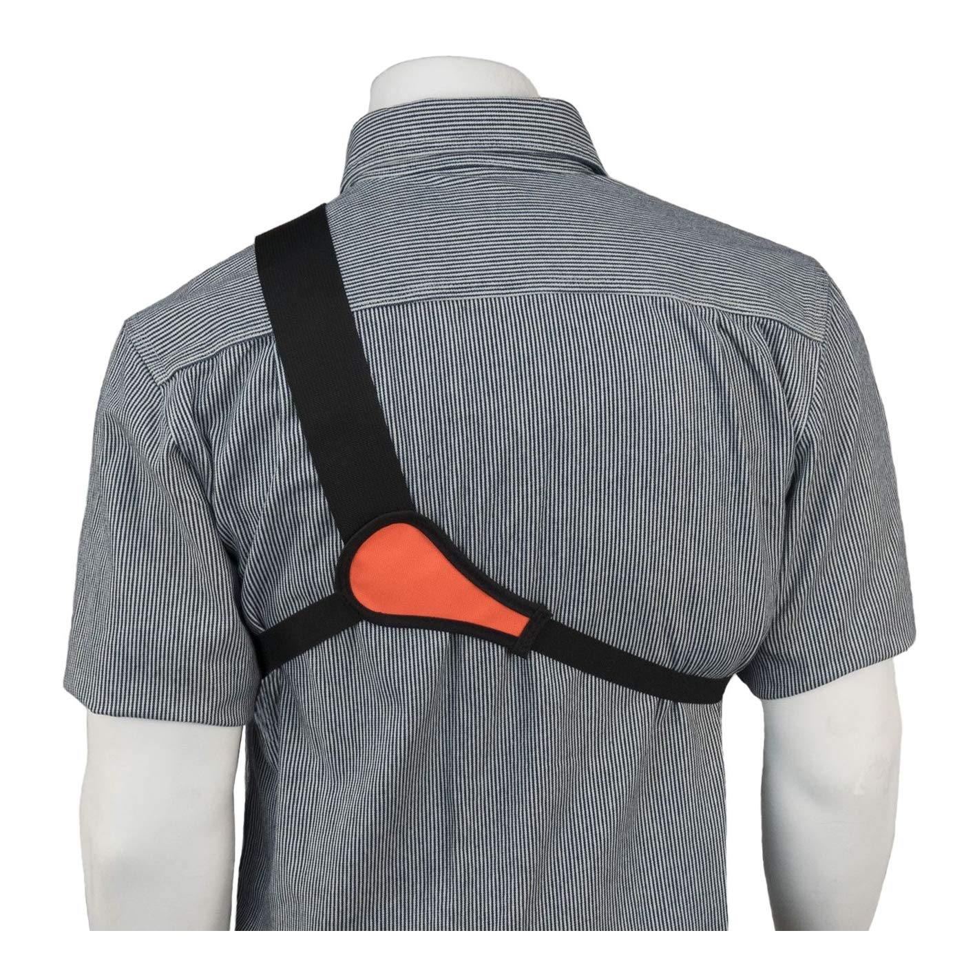 HOLSTERGUY RCH-101OR Adjustable Orange Radio Chest Harness & Shoulder Holster - Compatible with Motorola Radios & Walkie Talkies - Made in USA - Perfect for Construction, Security & Outdoor Adventures