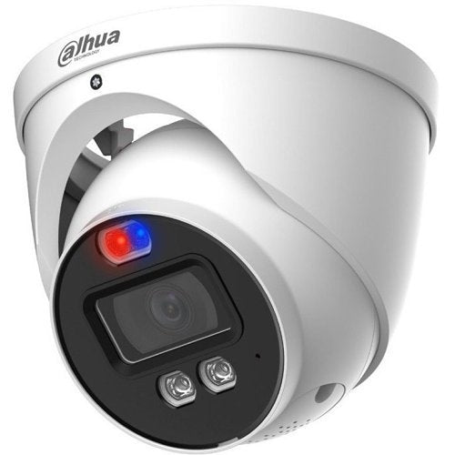 Dahua A52CJC2 Pro Series 5MP TiOC HDCVI WDR Outdoor Security Camera with 2.8mm Lens (White) - Ideal for Home Surveillance, Business Monitoring & Night Vision Protection