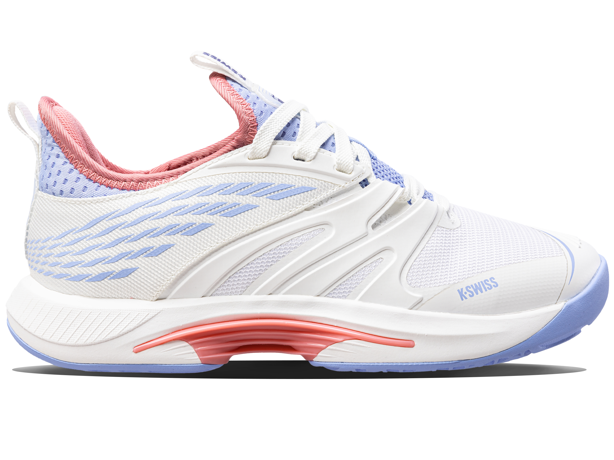 SPEEDTRAC Running Shoes for Women - Bright White/Open Air/Strawberry Ice | Lightweight Athletic Sneakers for Jogging, Gym & Outdoor Activities
