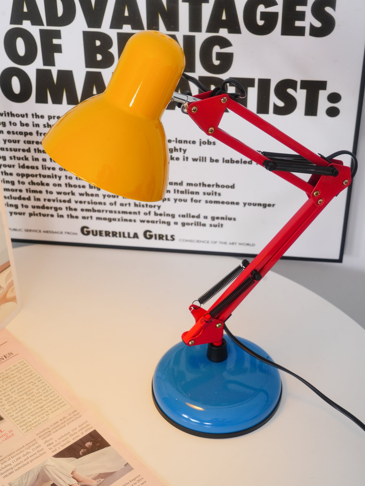 Flexi Bright Adjustable LED Table Lamp - Dimmable Touch Control, Eye-Caring Light for Bedroom, Office & Study - Perfect for Reading, Working & Nightstand Use
