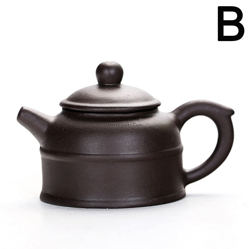Premium Yixing Purple Clay Mini Teapot - Authentic Chinese Handmade Ceramic Teapot for Gongfu Tea Brewing | Perfect for Home, Office & Tea Ceremonies