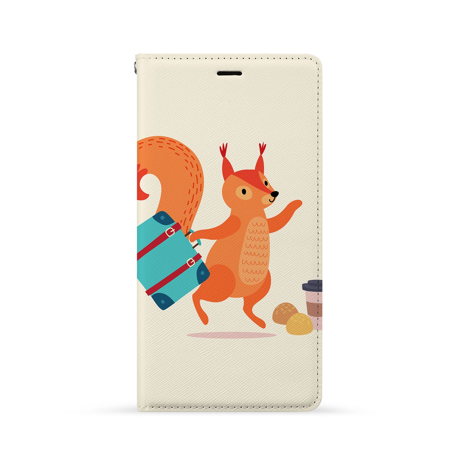 Cute Forest Friends iPhone Wallet - Slim Leather Card Holder for iPhone with RFID Protection | Perfect for Travel, Shopping & Everyday Use