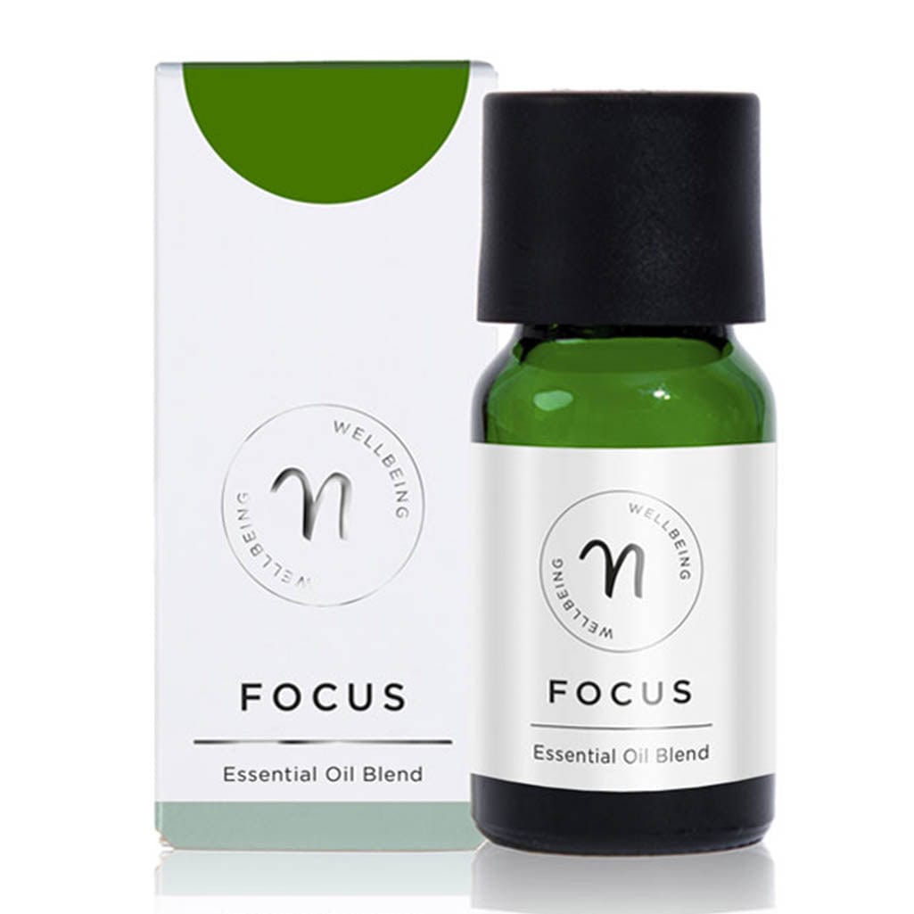Focus Essential Oil Blend - 10ml Pure Aromatherapy Oil for Concentration & Mental Clarity | Perfect for Study, Work & Meditation