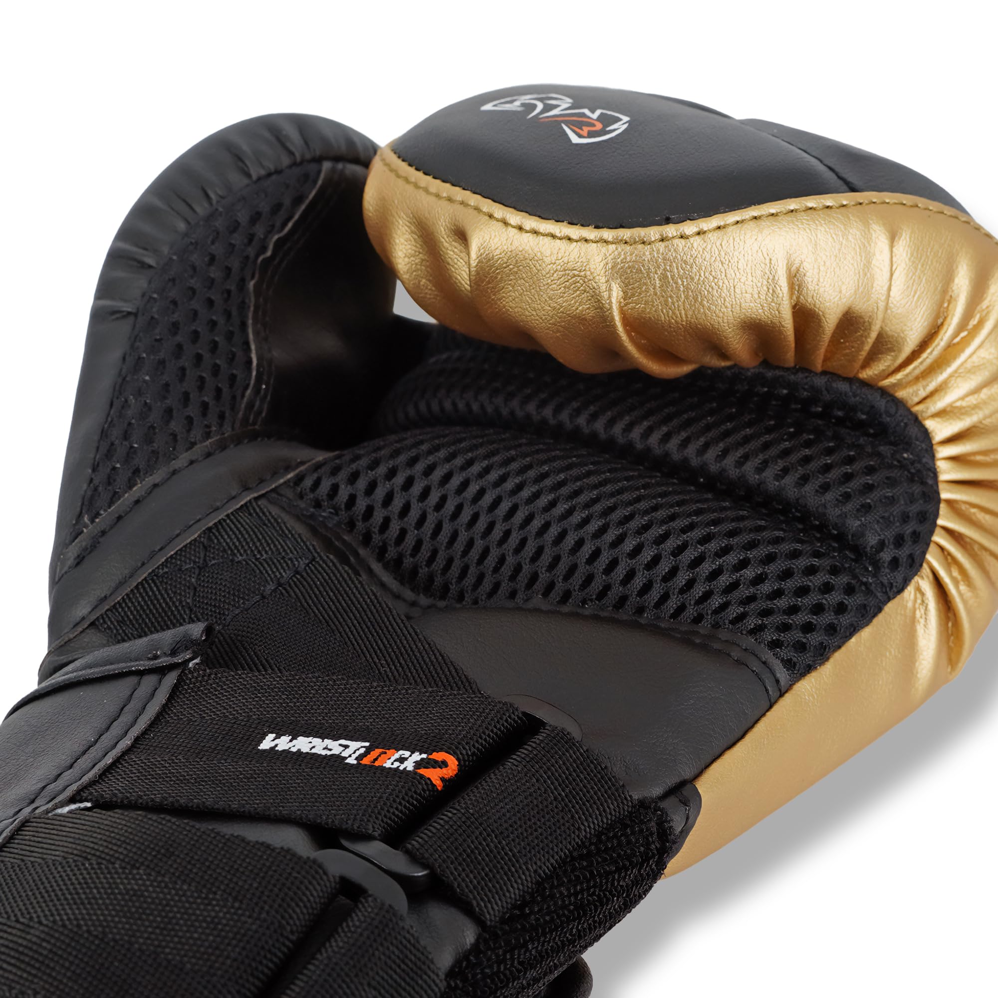RIVAL RB10 Intelli-Shock Boxing Bag Gloves - Hook & Loop Closure, Ergonomic Fit, 1.25
