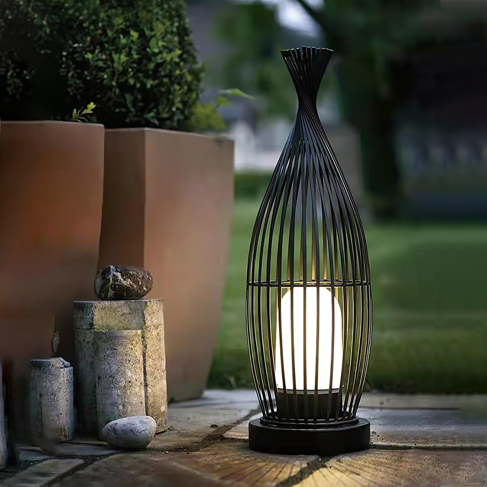 Aurora Orbis LED Lantern - Waterproof Outdoor Solar Light for Garden, Patio, Camping & Backyard Decor | Weatherproof & Energy Efficient