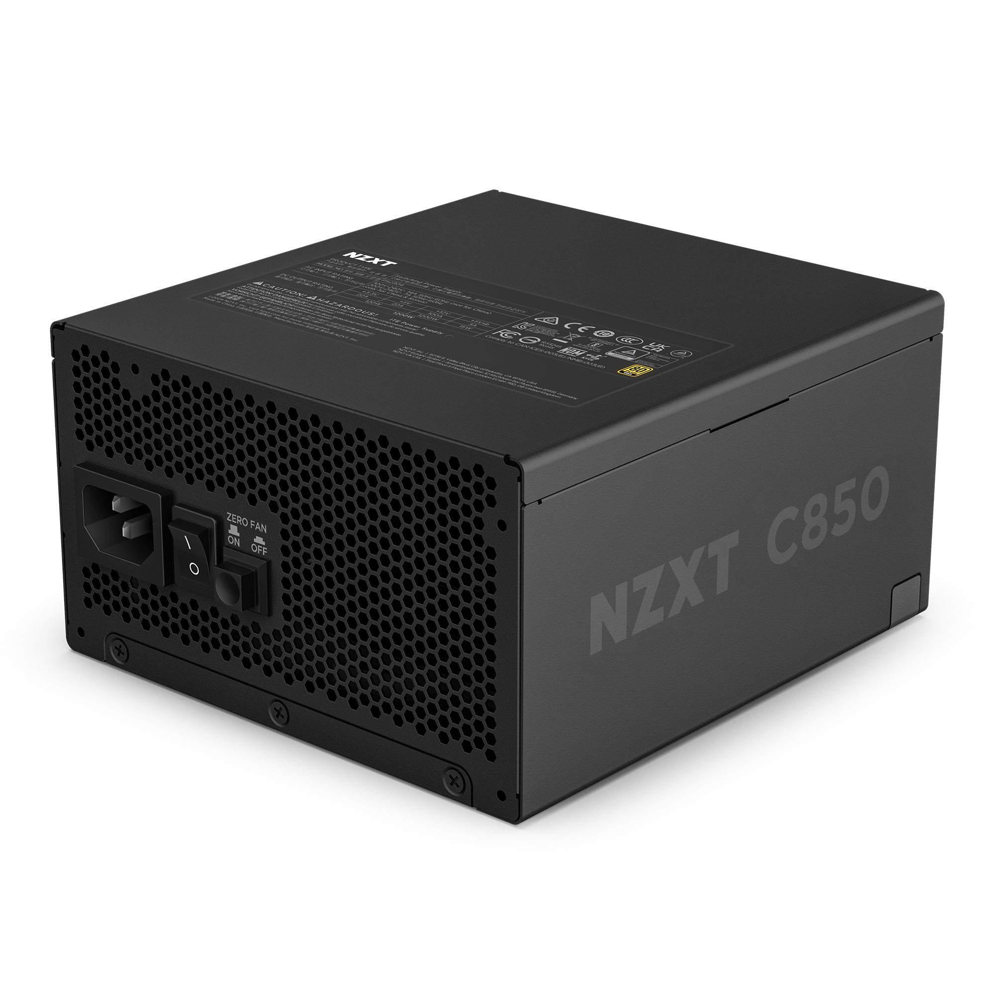 C850 Gold ATX 3.1 Power Supply - 850W 80 Plus Gold Certified Fully Modular PSU for Gaming PC, Workstation & High-Performance Computers | Perfect for Streaming, VR & Content Creation