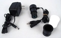 Walter Products Digital Camera Microscope Eyepiece for TV - High Resolution USB Microscope Camera for Science & Education - Perfect for Classroom Labs, Hobbyists & Research