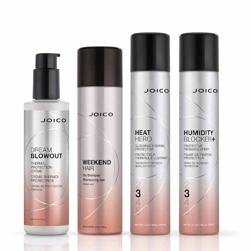 Joico Humidity Blocker Plus Hair Spray - Anti-Frizz & Humidity Protection for Smooth, Shiny Hair - Perfect for Humid Weather & Styling