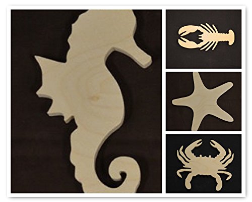 Handmade Wooden Starfish Wall Hanging - 20 Inch Coastal Beach Decor for Nursery, Bathroom, Living Room - Nautical Themed Home Décor Perfect for Beach House, Kids Room & Seaside Decorations