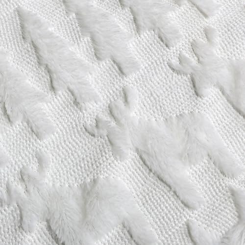 Embroidery Deer - White