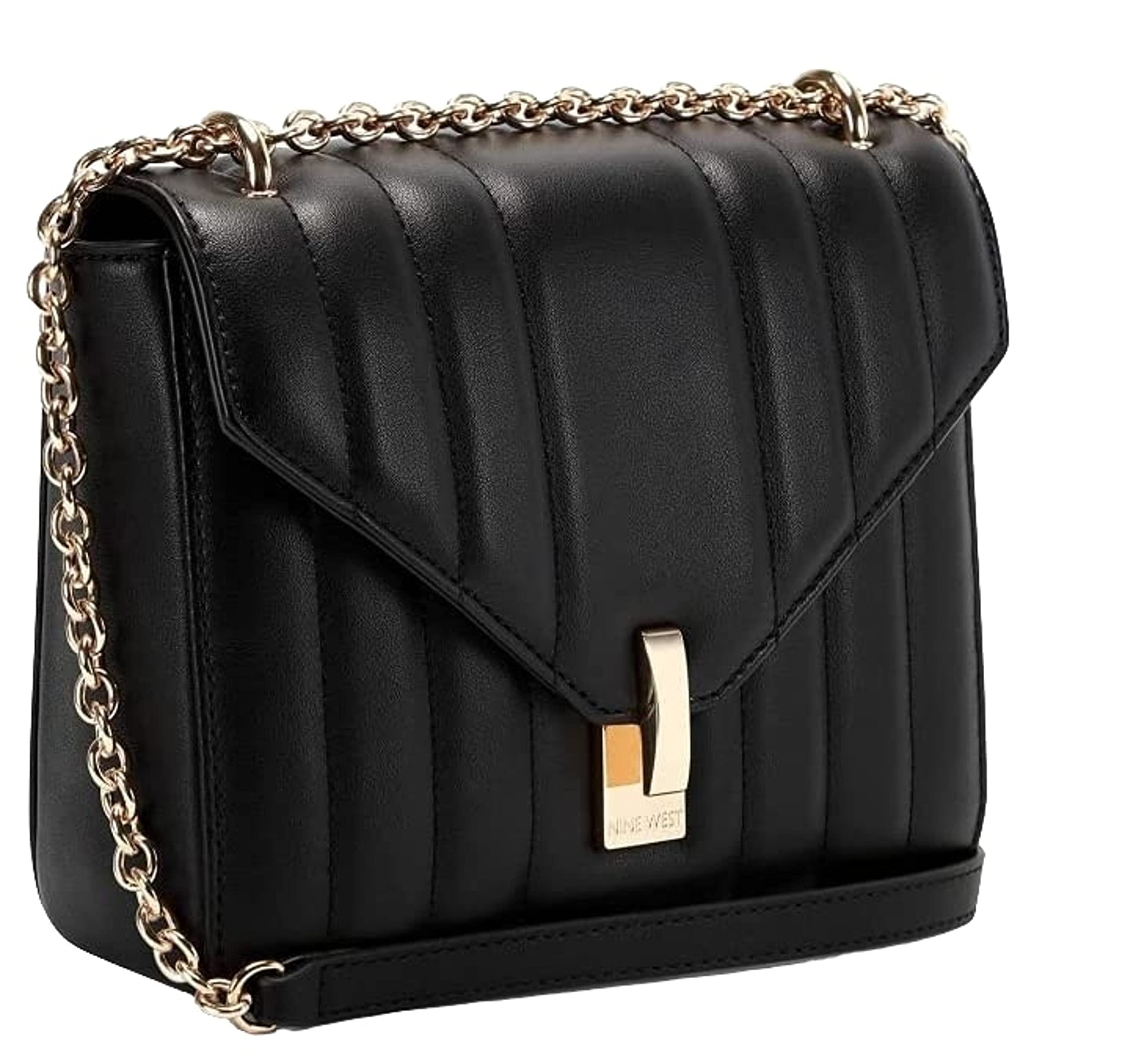 Nine West Rhett Convertible Crossbody Flap Bag in Sunset - Stylish Women's Shoulder Purse for Work, Travel & Everyday Use