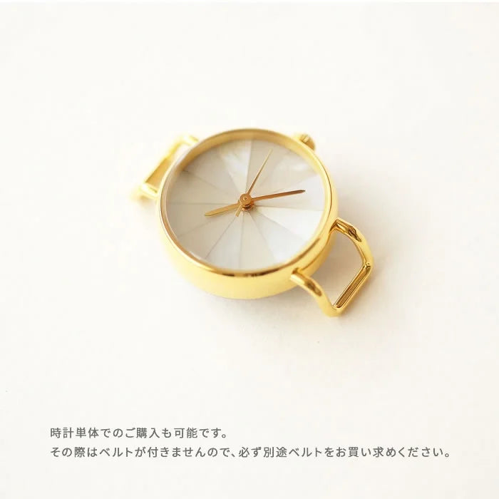 Elegant Women's Wristwatch with White South Sea Pearl Shell - Japanese Handmade Watch for Women | Perfect for Office, Party & Special Occasions