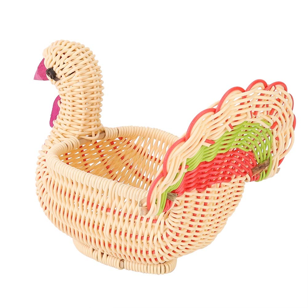 Mini Storage Basket - Novel & Unique Desktop Organizer for Receipts, Fruits, Home Decor | Perfect for Office, Kitchen & Living Room Organization