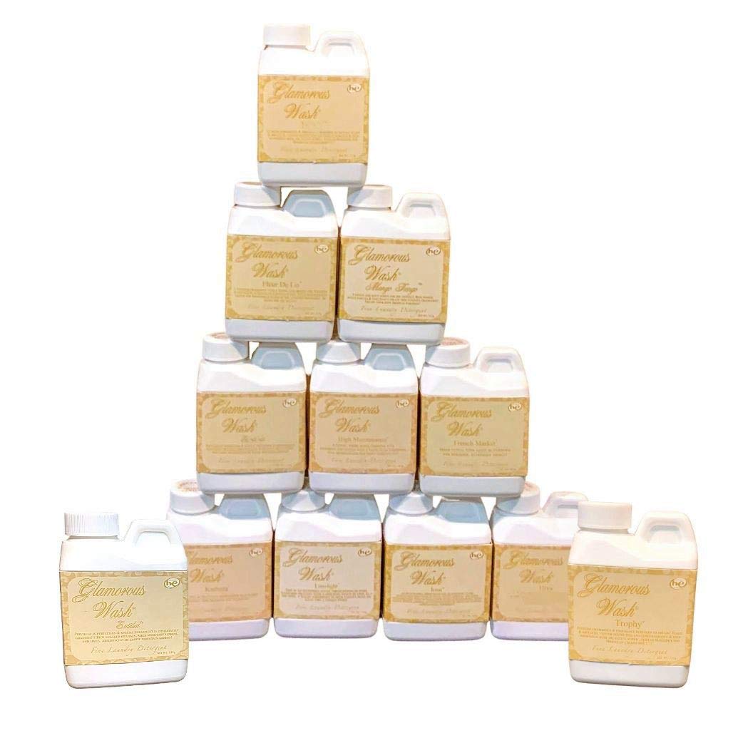Tyler Glamorous Wash 4 oz Sample Set - 12 Bottles (1 of Each Fragrance) | Luxury Scented Body Wash Collection for Women | Perfect for Travel, Gifts & Spa Days