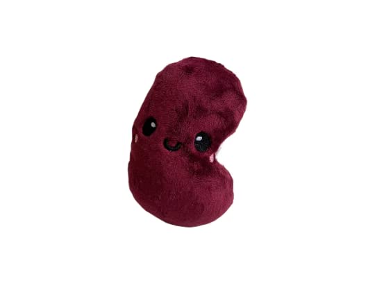 Adorable Kidney Bean Plush Toy - Soft Magic Jelly Bean Stuffed Animal for Kids & Adults | Perfect for Home Decor, Nursery Gifts, and Stress Relief